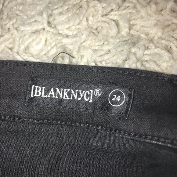 BLANKNYC Denim Black Denim Skirt 24 - Picture 6 of 7